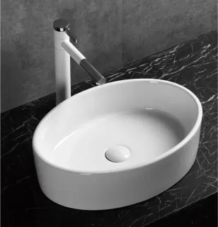 Раковина накладная Ceruttispa CR7016 50см белый